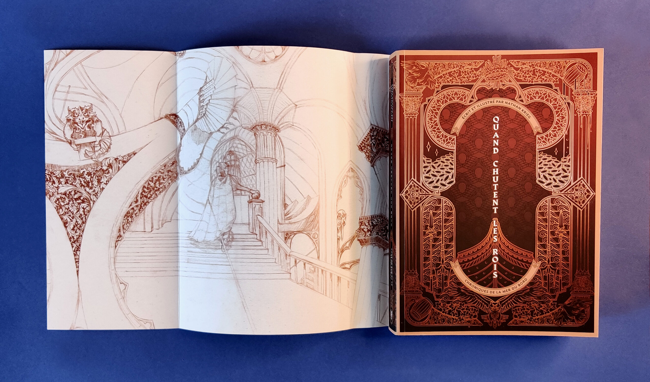 Quand chutent les rois, roman fantasy, Nathan Krieg