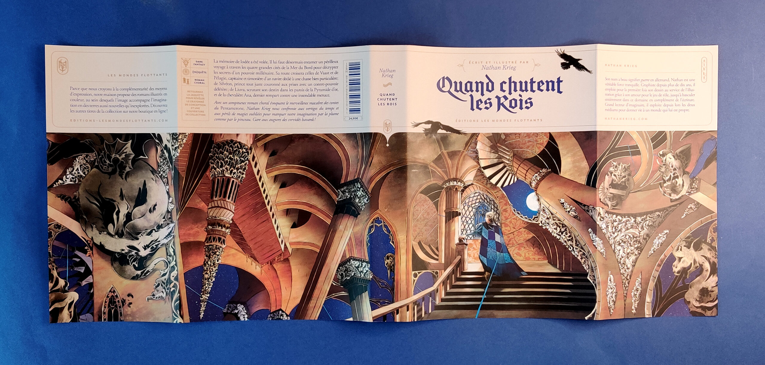 Quand chutent les rois, roman fantasy, Nathan Krieg